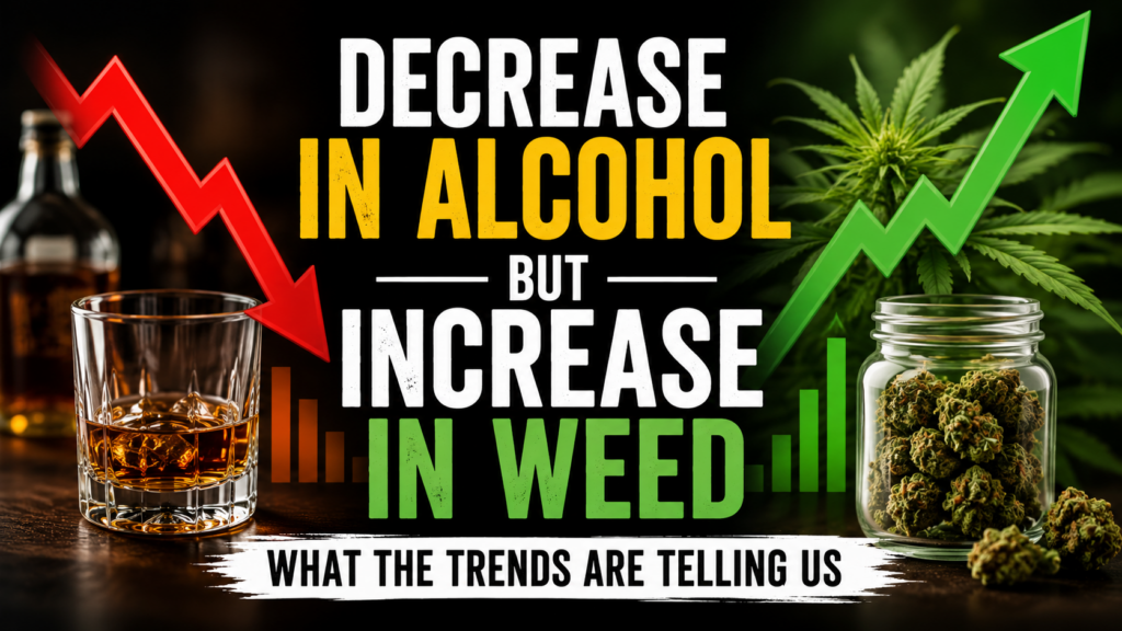 Why Alcohol Use May Be Decreasing While Marijuana Use Continues to Rise