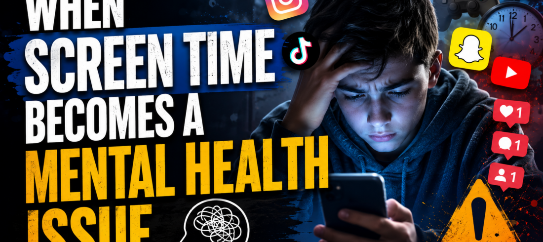 When Screen Time Becomes a Mental Health Issue
