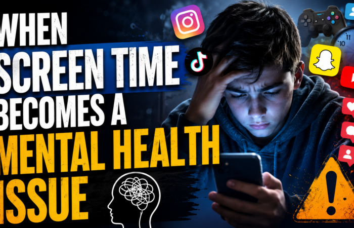 When Screen Time Becomes a Mental Health Issue
