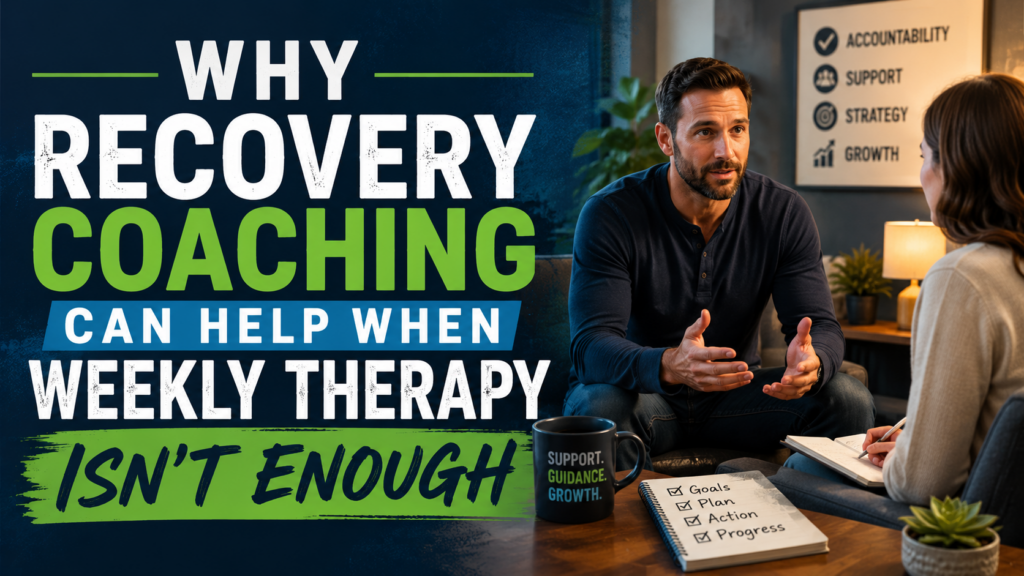 Why Recovery Coaching Can Help When Weekly Therapy Isn't Enough