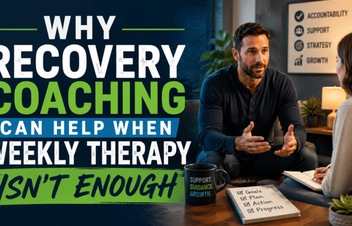 Why Recovery Coaching Can Help When Weekly Therapy Isn't Enough