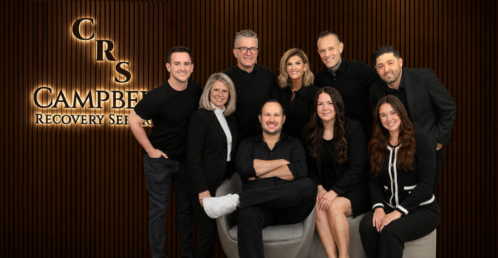 The Campbell Recovery Services team at their Dallas office